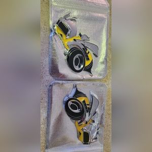2 Super Bee badge emblems for Hemi SRT Scat Pack Dodge Challenger.  Ligh…